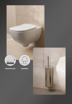 KWC Paket WC och Toalettborstset