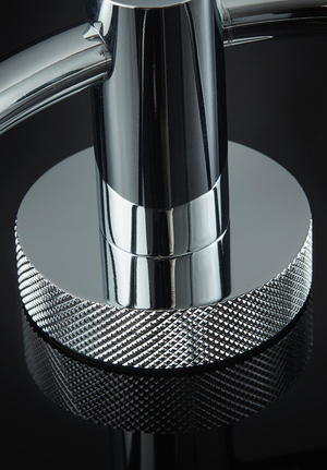 Diamond Backplate Chrome (C)