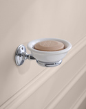 Stockholm Soap Dish And Holder Chrome (2)