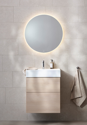 Möbelpaket 60 Ljus Ek Spegel Ambient rund Bloc handfat (1)