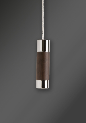 Light Pull Cylindrical Chrome/Oak