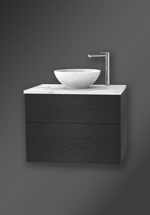 Kommod New York 80 Svart för Bänkskiva (1)