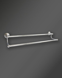 Richmond Double Towel Rail 650 mm Chrome (2)