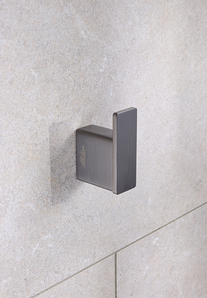 Miami Single Hook Gun Metal (1)