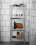 Four Tier Shelf Chrome (1)