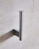 Miami Toilet/Spare Roll Holder Chrome (2)