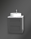 Kensington Vanity Unit 60 Dark Grey Wall Hung For Work Top (3)