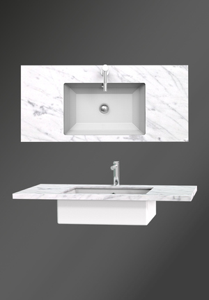 Marmor underlimmat handfat 1000