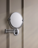 Double Arm Extending Mirror Chrome (2)
