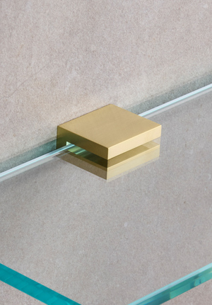 Glass Shelf Bracket 8109 Signature Brushed Brass (1)