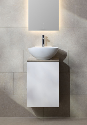 Kommod New York 40 Vit för Bänkskiva Vänster (1)