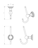 Double Hook Hartford Chrome (2)