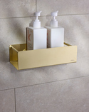 Box Glueable Shower Basket Brushed Brass (2)
