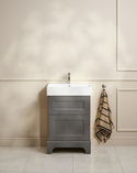 Kensington Vanity Unit 60 Dark Grey Floorstanding (2)