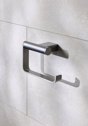 Miami Toilet Roll Holder Gun Metal