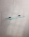 Glass Shelf Bracket 8109 Signature Black (3)
