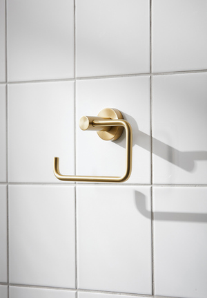 Bond Toilet Roll Holder Brushed Brass (1)