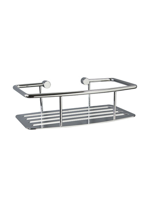 D-Shaped Shower Shelf Chrome