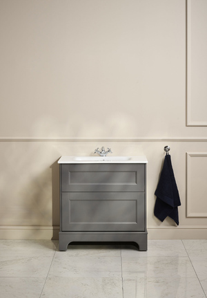Kensington Vanity Unit 80 Dark Grey Floorstanding (1)