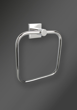 Atlanta Towel Ring Chrome