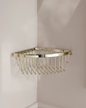 Signature Corner Shower Basket Polished Nickel (1)