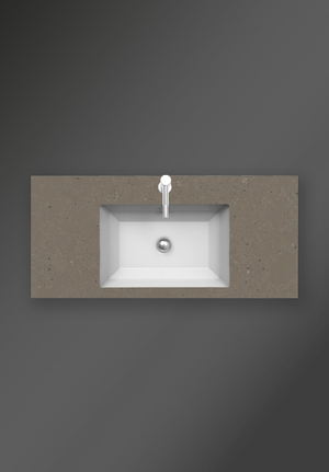 Worktop Brass Relish Integrated Basin