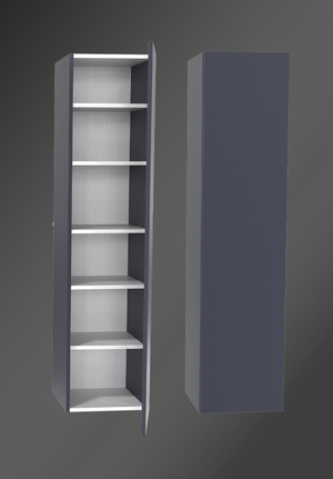 Förvaringsskåp City Midnight Blå Höger