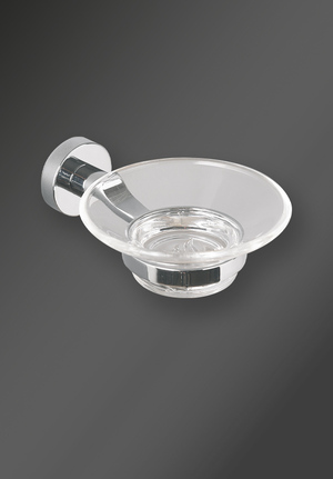 Bond Soap Dish and Holder Chrome