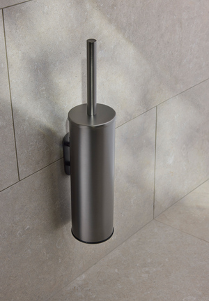 Toilet Brush Set Gun Metal Signature (1)