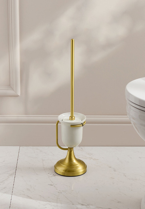 Toilet Brush Brushed Brass (1)