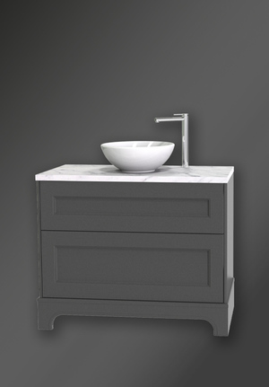 Kommod Kensington 100 Mörkgrå för Bänkskiva (1)