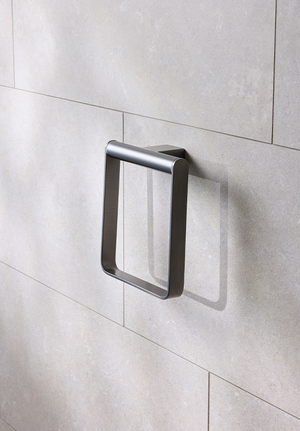 Miami Towel Ring Gun Metal