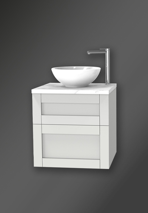 Kommod London 60 Ljusgrå för Bänkskiva (1)