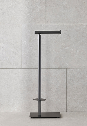Toalettpappershållare Signature Gun Metal (1)