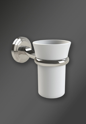 Oslo Tumbler Holder Polished Nickel