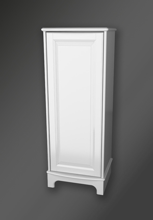 Förvaringsskåp Classic Vit Höger