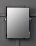 Framed Swivel Mirror Chrome (3)