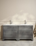 Kensington Vanity Unit 160 Dark Grey Floorstanding (1)
