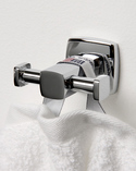 Double Post Robe Hook Denver Chrome (2)