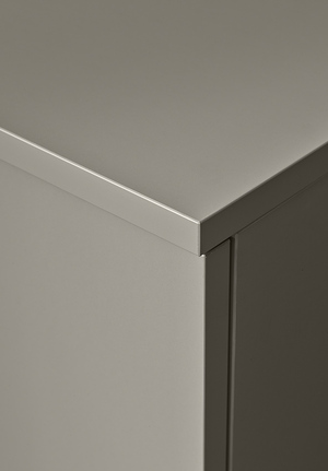 Kommod City 120 Coffee Cream för Bänkskiva