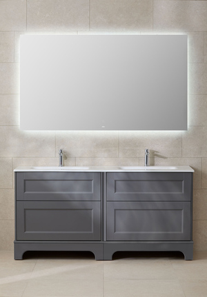 Kommod Kensington 160 Mörkgrå (1)