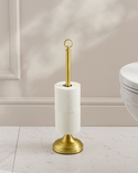 Spare Roll Holder Brushed Brass (2)