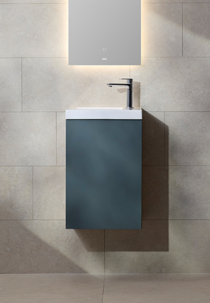City Vanity Unit 40 Highland Green Left Hand 