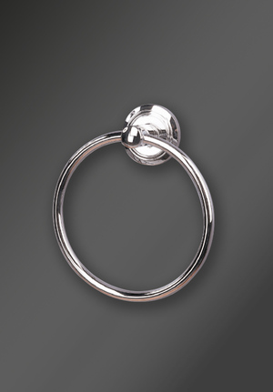 Oslo Towel Ring Chrome