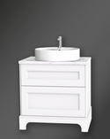 Kensington Vanity Unit 80 White Floorstanding For Work Top (3)