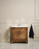 Kensington Vanity Unit 80 Warm Oak Floorstanding (1)