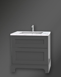 Kensington Vanity Unit 80 Dark Grey Floorstanding For Work Top (2)