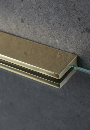 Bracket Polished Untreated Brass