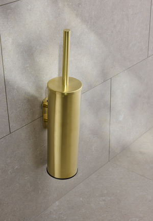 Toilet Brush Set Brushed Brass Signature (1)