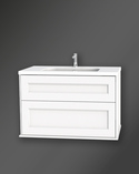 Kensington Vanity Unit 100 White Wall Hung (1)